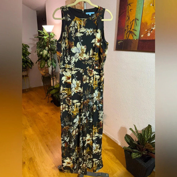 Antonio Melani floral jumpsuit size 12 - Picture 1 of 12